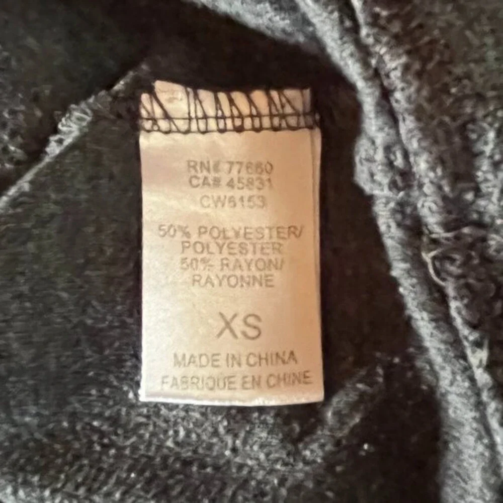 Chaser Grey Pray For Champagne Sweatshirt Fleece Cozy Casual